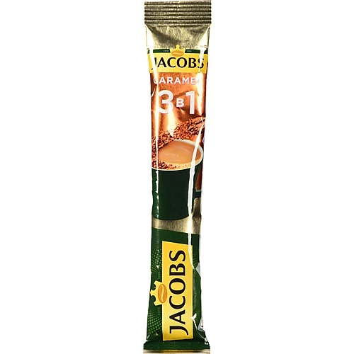 Напій кавовий розчинний Caramel 3в1 Jacobs 15г