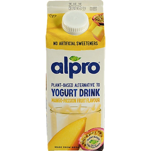 Продукт соєвий ферментований Mango-passion fruit Alpro т/п 755г