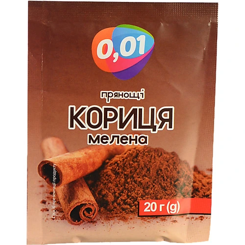 Кориця 0.01 20г мелена