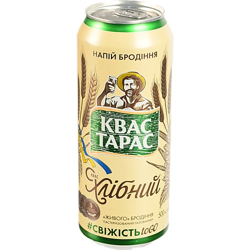 Квас Тарас 0.5л з.б