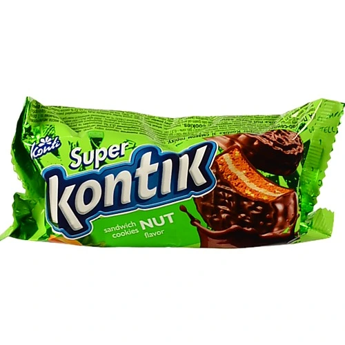 Печиво сендвіч Super Kontik 90г горіх