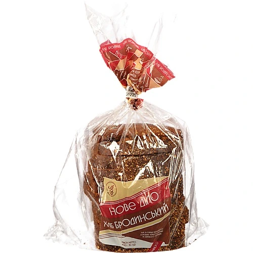 Хліб нарізний житньо-пшеничний Бродинський Нове діло 400г