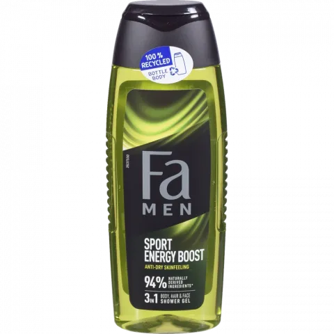 Гель д/душу Fa 250 мл д/чол. Sport Energy Boost