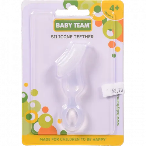 Прорізувач-масажер Baby Team силікон. 4013