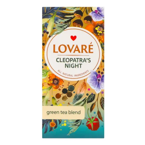 Чай Lovare 24 шт. Ніч клеопатри