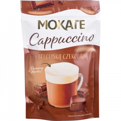 Кавовий напій MoKaTe 110 г Капучино / Бельгійський шок. (Польща)