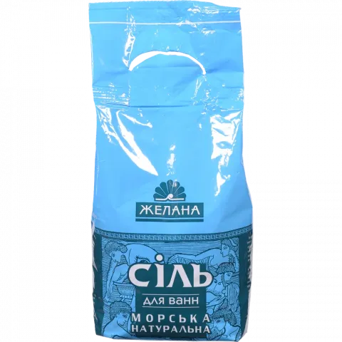 Сіль д/ванн морська 500 г п/е