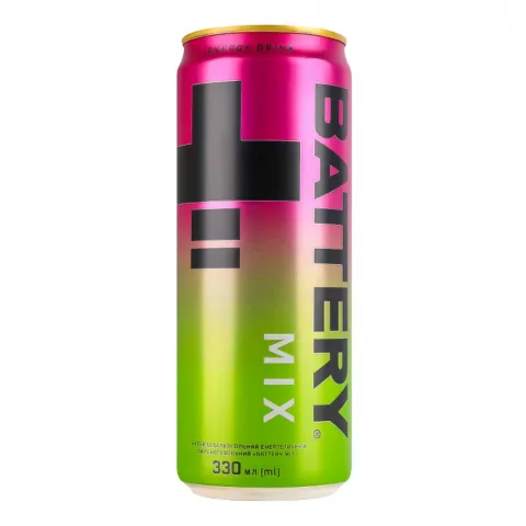 Напій б/алк. Battery 0,33 л з/б MIX