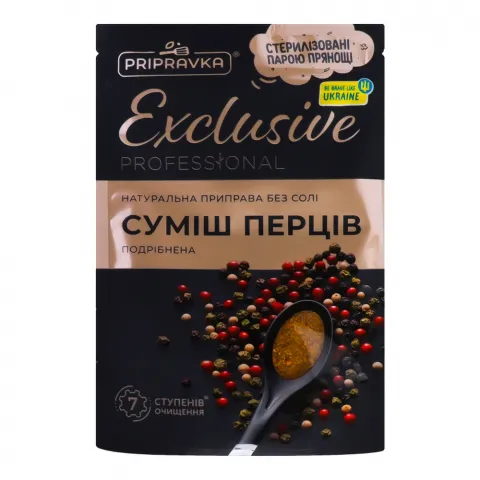 Приправка EXCLUSIVE 35 г суміш перців