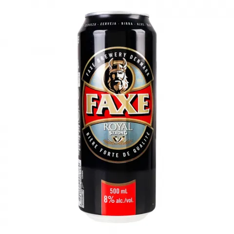 Пиво Faxe 0,5 л з/б Roy Strong