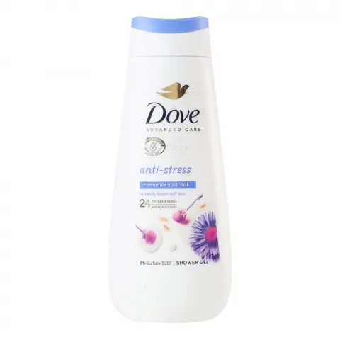 Гель д/душу Dove 225 мл з Блакитною ромашкою i вівсяним молоком