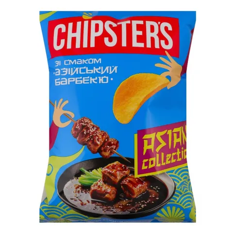 Чипси Chipster`s 100 г Азійський барбекю