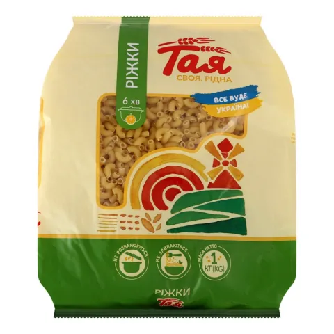 Макарони Тая 1 кг пак. Ріжки