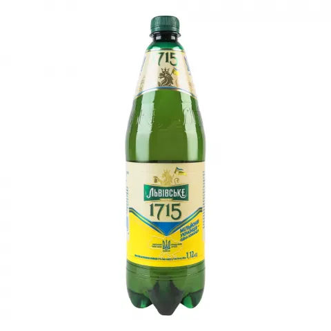 Пиво Львівське 1,12 л пл. 1715
