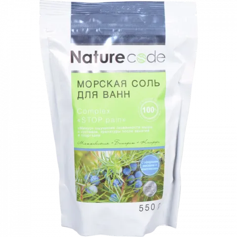 Сіль д/ванн морська NC 500 г STOP pain