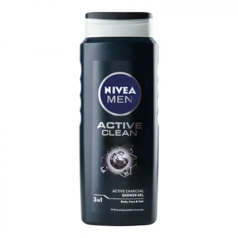 Гель д/душу Nivea 500 мл д/чол. Сила Вугілля