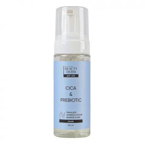 Пінка д/інтим. гігієни Beauty Derm 150 мл Cica and  Prebiotic