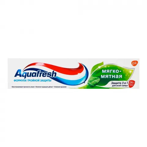 Зуб. паста Aquafresh 50 мл Total Care Mild