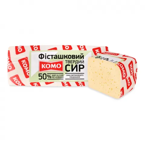 Сир Комо Фісташковий 50 брус. ваг.