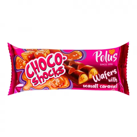 Вафлі Choco-shocks 45 г із солоною карамеллю