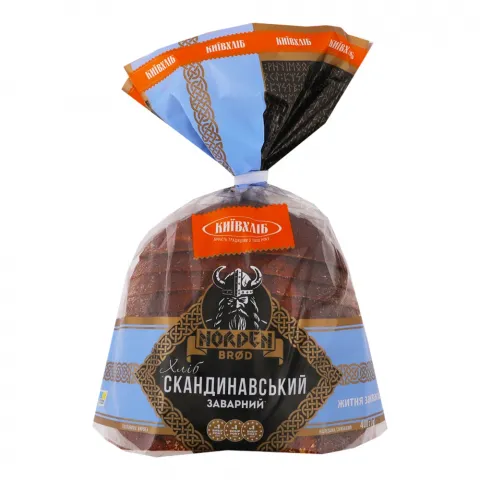 Хліб КХ Скандинавський 400 г пол. наріз. заварний