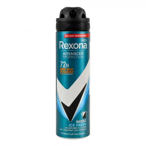 Дезодор Rexona 150 мл спрей д/чол. Прозорий лід 72 год.