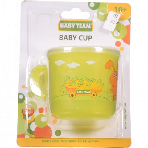 Чашка Baby Team 200 мл дит. 6007