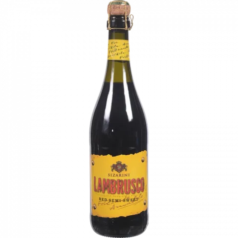 Вино ігристе Sizarini Lambrusco 0,75 л н/сол. червон. 8
