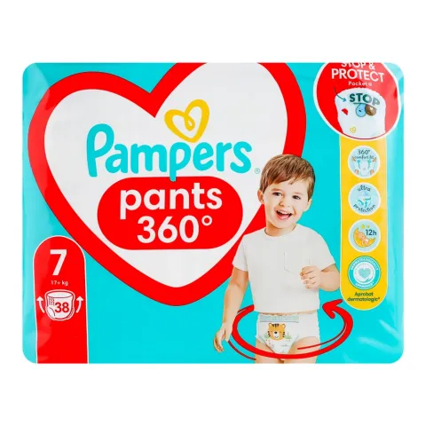 Підг.-трусики Pampers Pants 38 шт. Jumbo 7 (17+ кг)