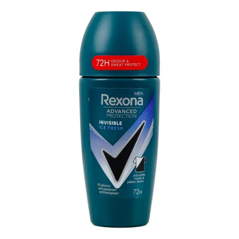 Дезодор Rexona 50 мл рол. д/чол. Прозорий лід 72 год.