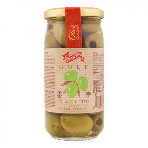 Оливки Diva Oliva Gold 370 мл скл. б/к