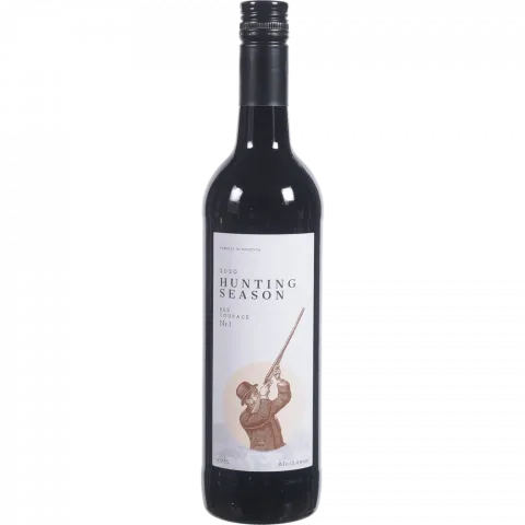 Вино HuntingSeasonNr 1 Мерло+Каберне+Піно чер сух 0,75 л 12,8 (Молдова) И571