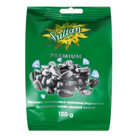 Насіння соняшника Sultan 120 г Premium сол.