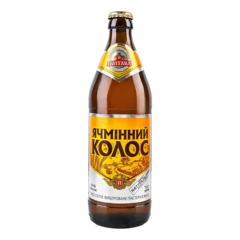 Пиво Полтавпиво 0,5 л скл. Ячмінний колос