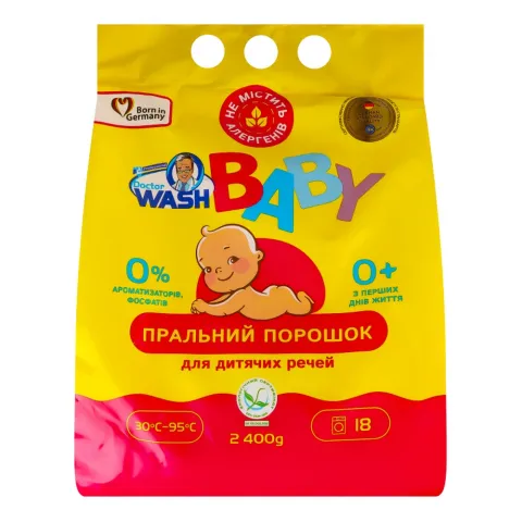 Порошок Doctor Wash 2400 г Baby