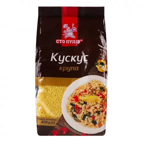 Крупа Сто пудів 400 г Кус-кус