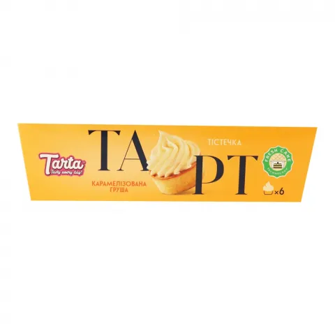 Тістечко Tarta 270 г Тарт Карамелізована груша