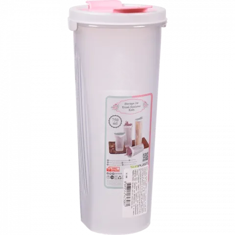 Банка для сипучих SunPlast 0,75 л, пластик SC-308 И081 (Туреччина)