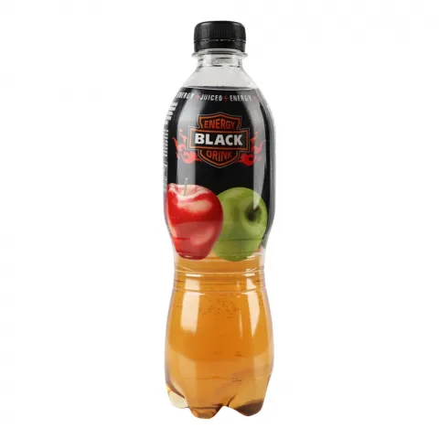 Напій б/алк. Energy Black 0,5 л Яблуко з соком