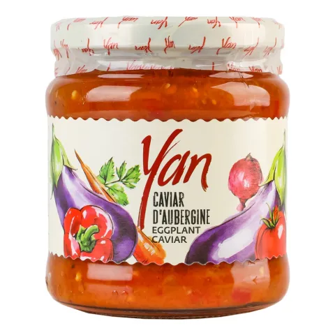 Ікра баклажанова Yan 470 г скл.