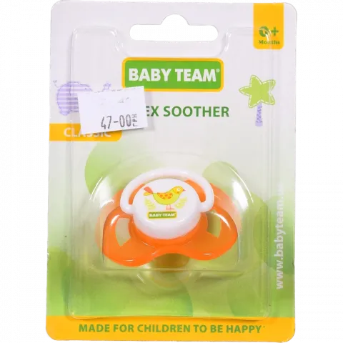 Пустушка Baby Team латексна класична 3220