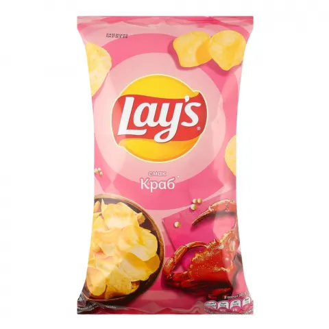Чипси Lays 120 г краб