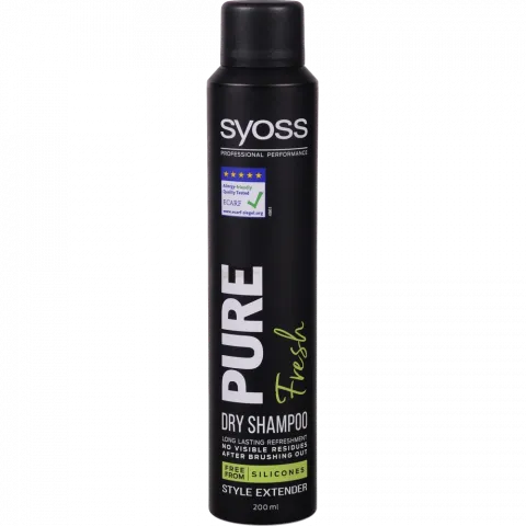 Шампунь сухий Syoss 200 мл Pure Fresh