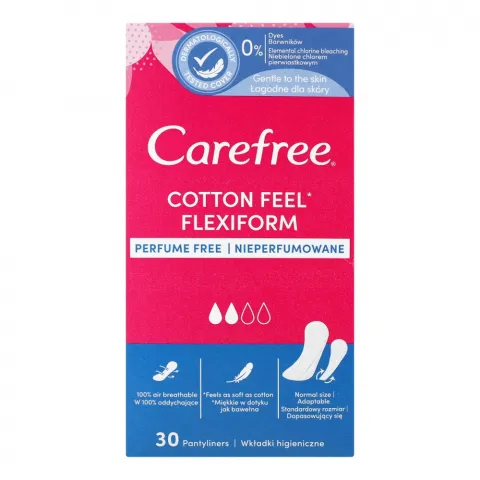 Прокладки щоден. Carefree 30 шт. Flexi Form