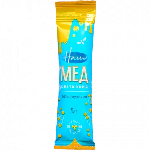 Мед Наш 15 г квітковий