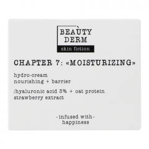 Гідро-крем д/обличчя Beautyderm 50 мл Skin fiction з гіалурон. кисл. та полуницею