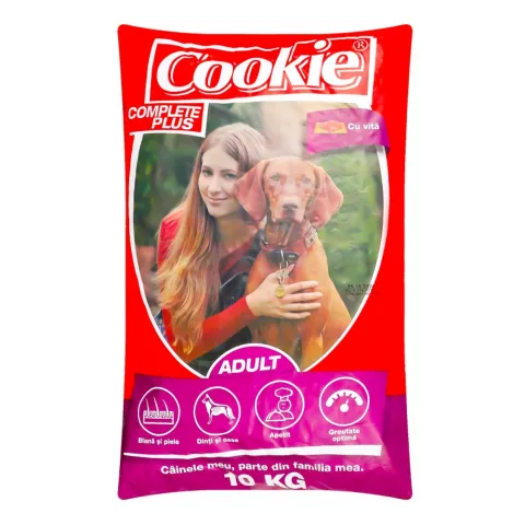 Корм д/собак Cookie 10 кг з яловичиною