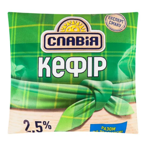 Кефір Славія 2,5 0,4 л п/е
