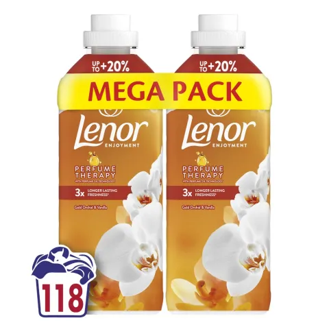 Ополіскувач Lenor 2х1,239 мл Орхідея та Ваніль