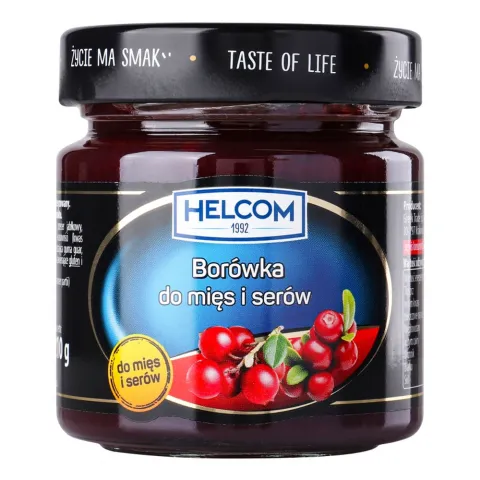 Соус Helcom 210 г брусниця до м`яса та сирів  (ЄС)
